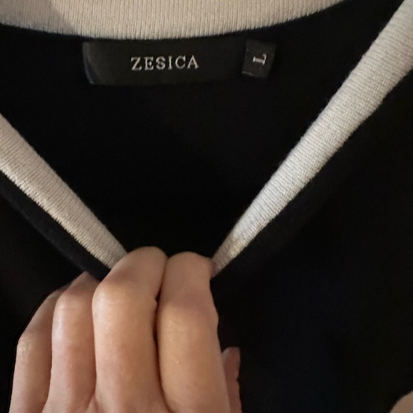 ZESICA Black Knit Tank Midi Dress - Picture 3 of 9